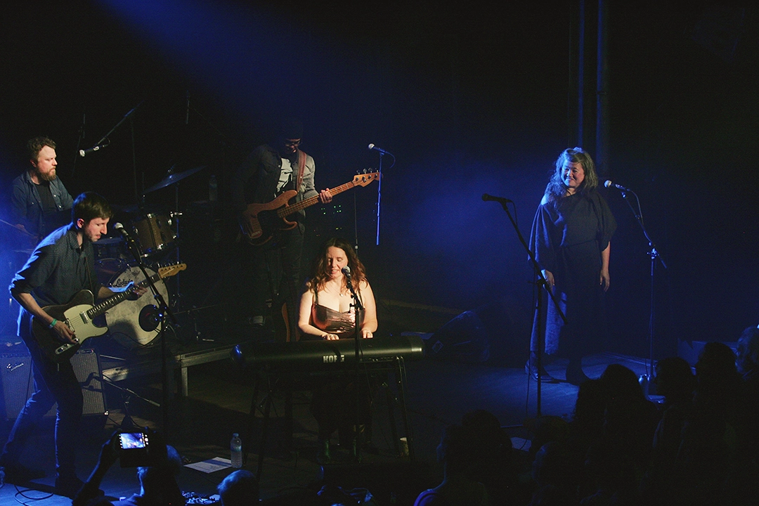 Leon Power performing at an intimate venue