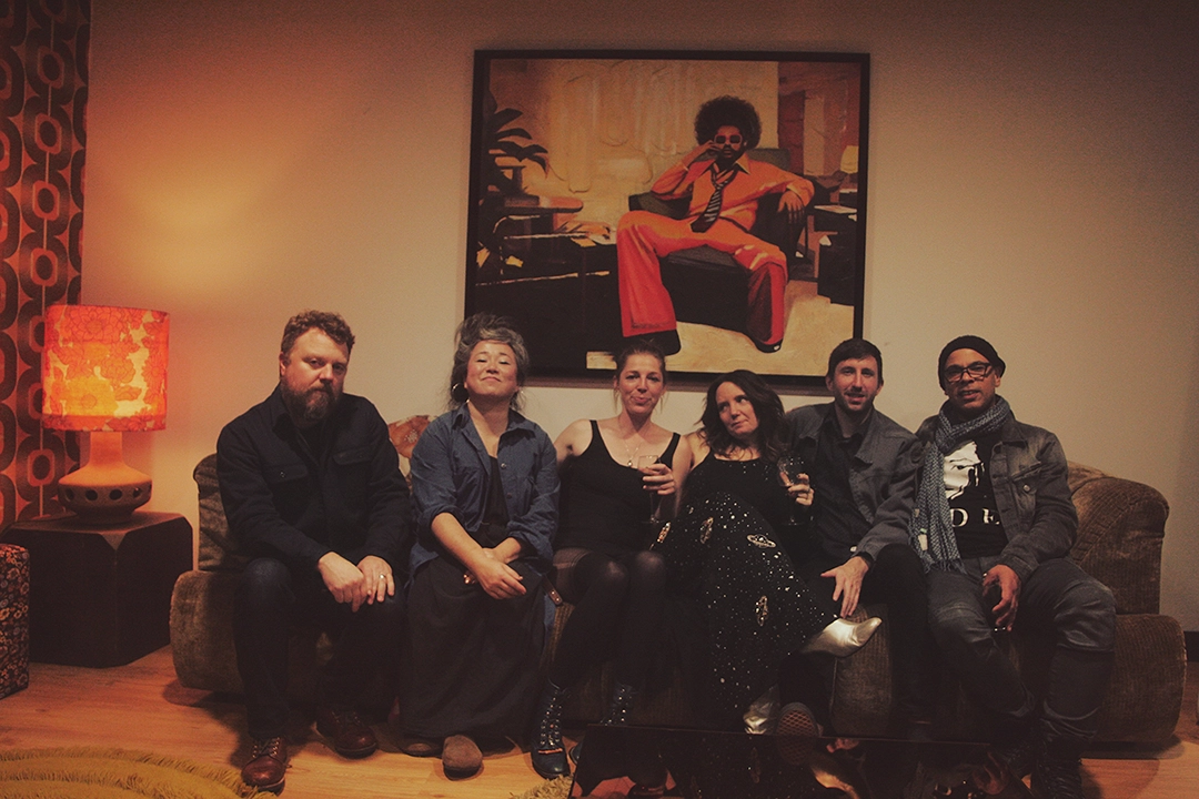 Leon Power in the green room
